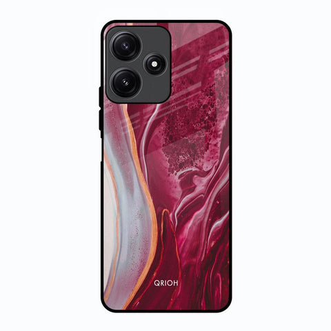 Crimson Ruby Glossy Case for Poco M6 Pro 5G