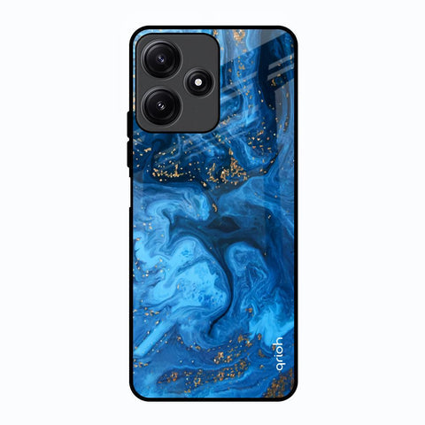 Gold Sprinkle Glossy Case for Poco M6 Pro 5G