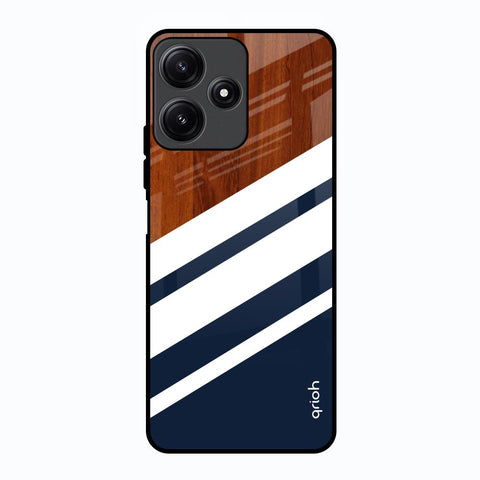 Bold Stripes Glossy Case for Poco M6 Pro 5G