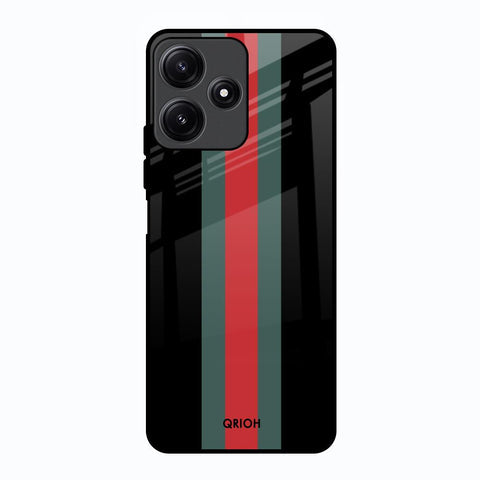 Vertical Stripes Glossy Case for Poco M6 Pro 5G