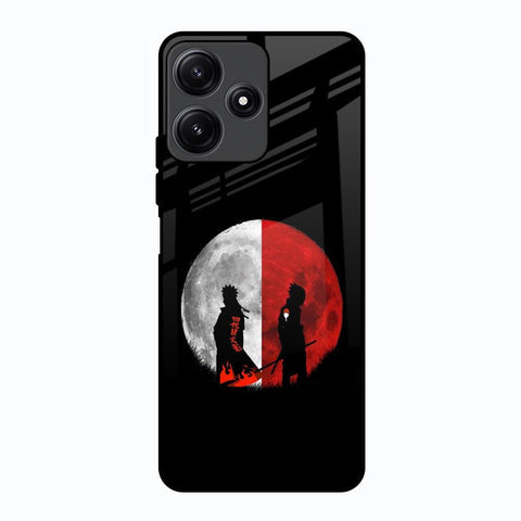 Anime Red Moon Glossy Case for Poco M6 Pro 5G