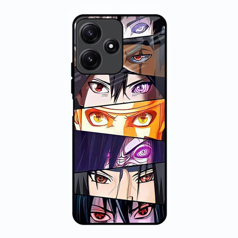 Anime Eyes Glossy Case for Poco M6 Pro 5G
