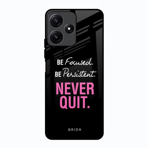 Be Focused Glossy Case for Poco M6 Pro 5G
