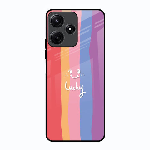 Lucky Abstract Glossy Case for Poco M6 Pro 5G