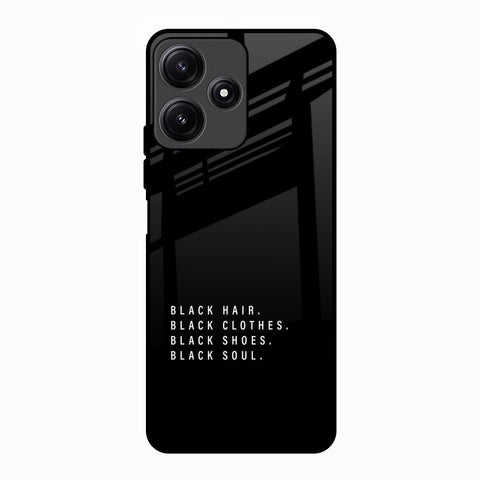 Black Soul Glossy Case for Poco M6 Pro 5G