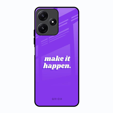 Make it Happen Glossy Case for Poco M6 Pro 5G