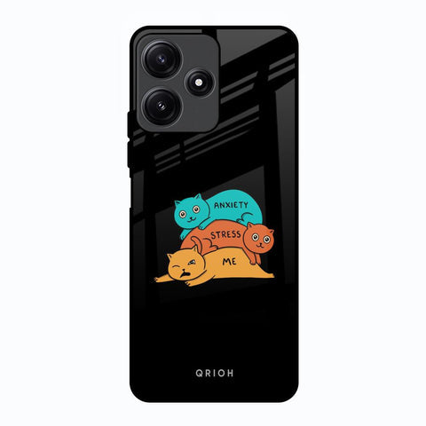 Anxiety Stress Glossy Case for Poco M6 Pro 5G