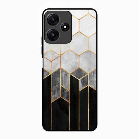 Tricolor Pattern Glossy Case for Poco M6 Pro 5G