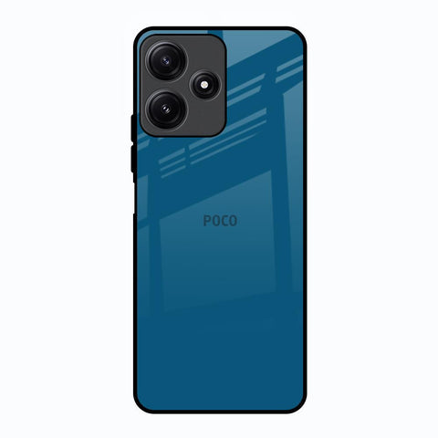 Cobalt Blue Glossy Case for Poco M6 Pro 5G