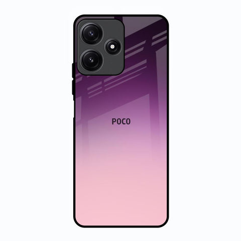 Purple Gradient Glossy case for Poco M6 Pro 5G