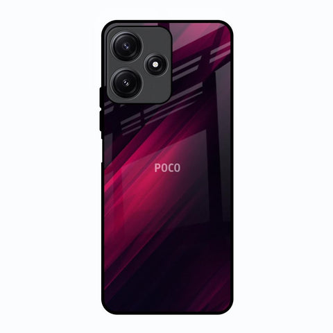 Razor Black Glossy Case for Poco M6 Pro 5G
