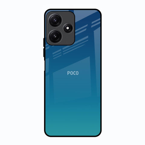 Celestial Blue Glossy Case For Poco M6 Pro 5G