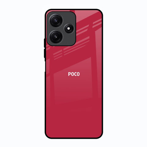 Solo Maroon Glossy case for Poco M6 Pro 5G