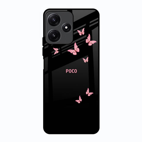 Fly Butterfly Glossy Case for Poco M6 Pro 5G