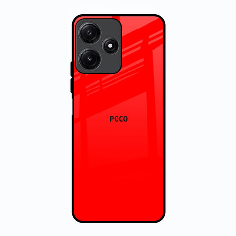 Blood Red Glossy Case for Poco M6 Pro 5G
