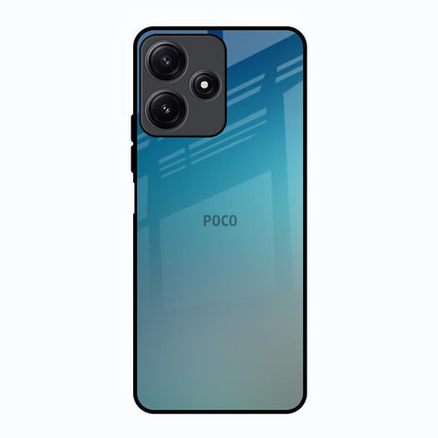 Sea Theme Gradient Glossy Case for Poco M6 Pro 5G