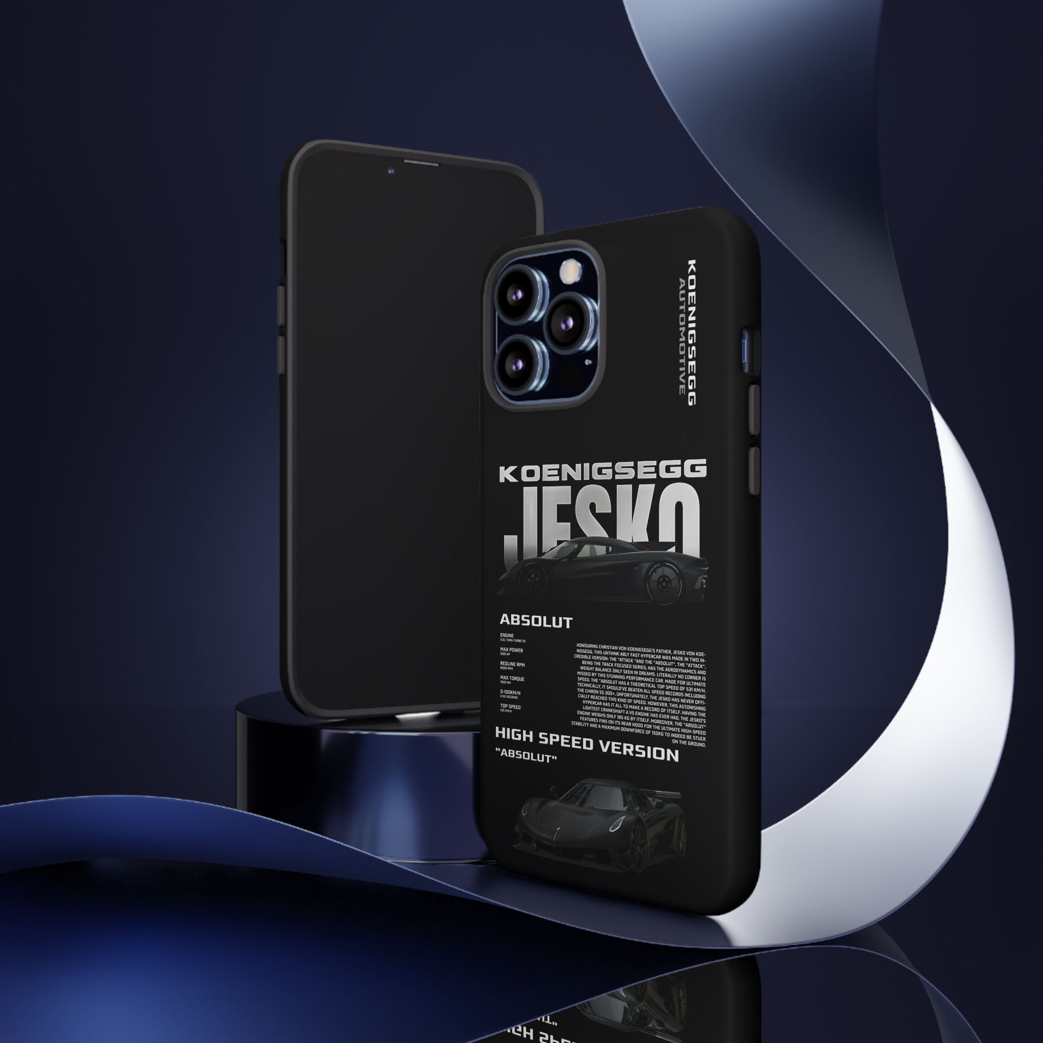 Midnight Motion Tough Case  Available For All iPhone Models