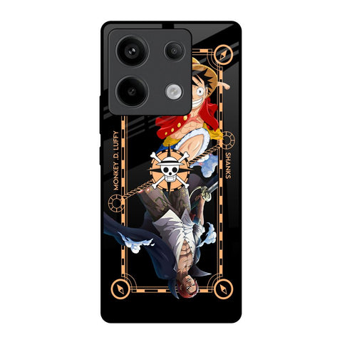 Shanks & Luffy Glossy Case for Redmi Note 13 Pro 5G