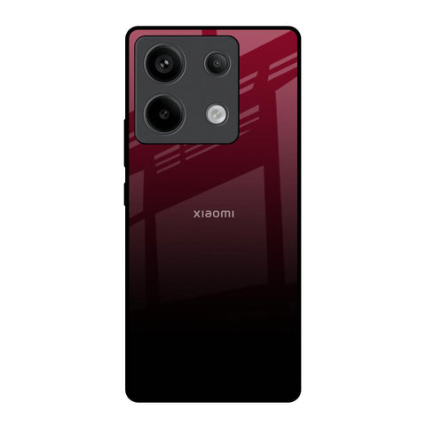 Wine Red Glossy Case For Redmi Note 13 Pro 5G