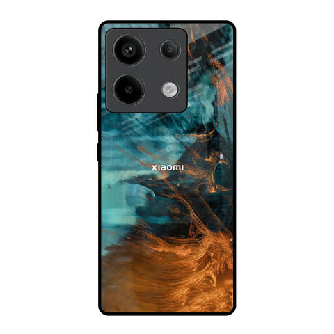 Golden Splash Glossy Case for Redmi Note 13 Pro 5G