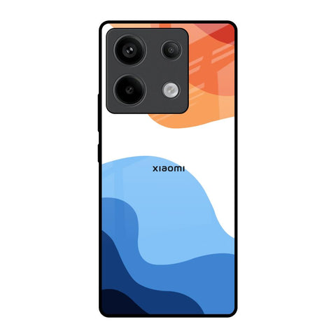 Wavy Color Pattern Glossy Case for Redmi Note 13 Pro 5G