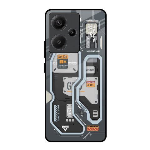 Retro Futuristic Glossy Case for Redmi Note 13 Pro Plus 5G