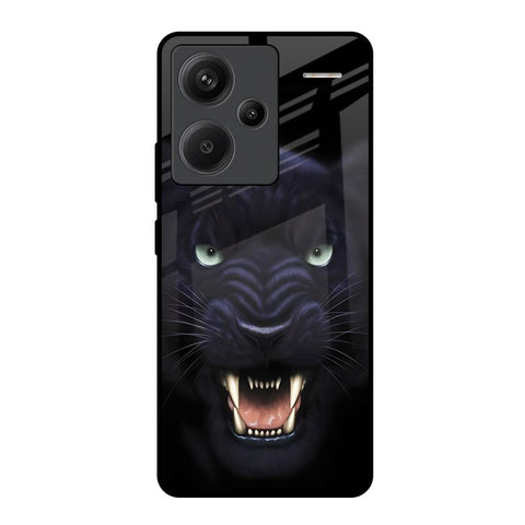 Angry Black Leopard Glossy Case for Redmi Note 13 Pro Plus 5G