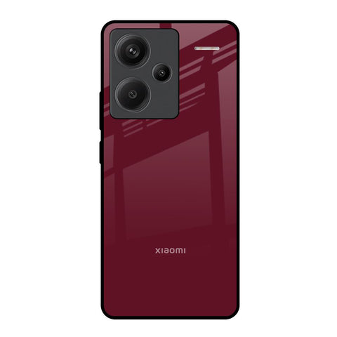 Classic Burgundy Glossy Case for Redmi Note 13 Pro Plus 5G
