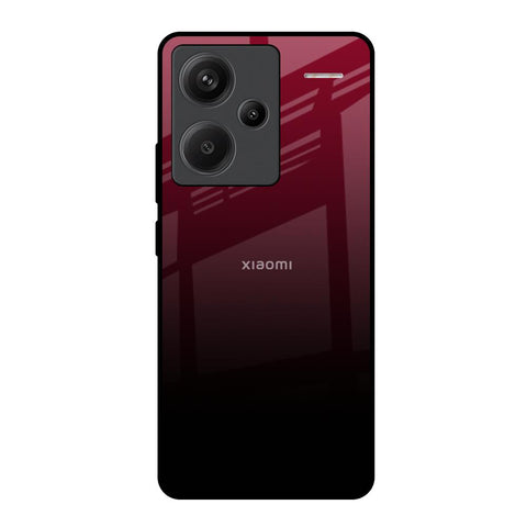 Wine Red Glossy Case For Redmi Note 13 Pro Plus 5G