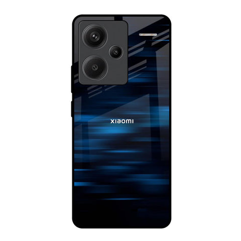 Blue Rough Abstract Glossy Case for Redmi Note 13 Pro Plus 5G