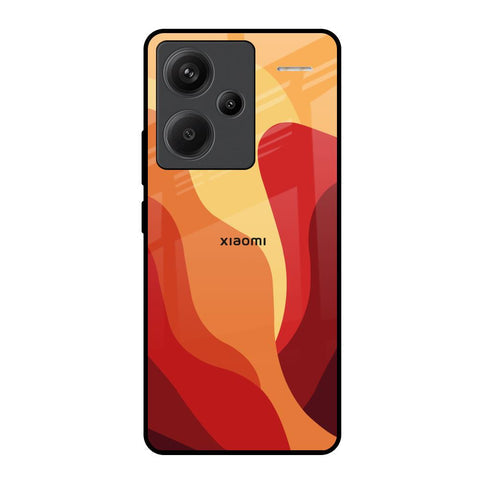 Magma Color Pattern Glossy Case for Redmi Note 13 Pro Plus 5G