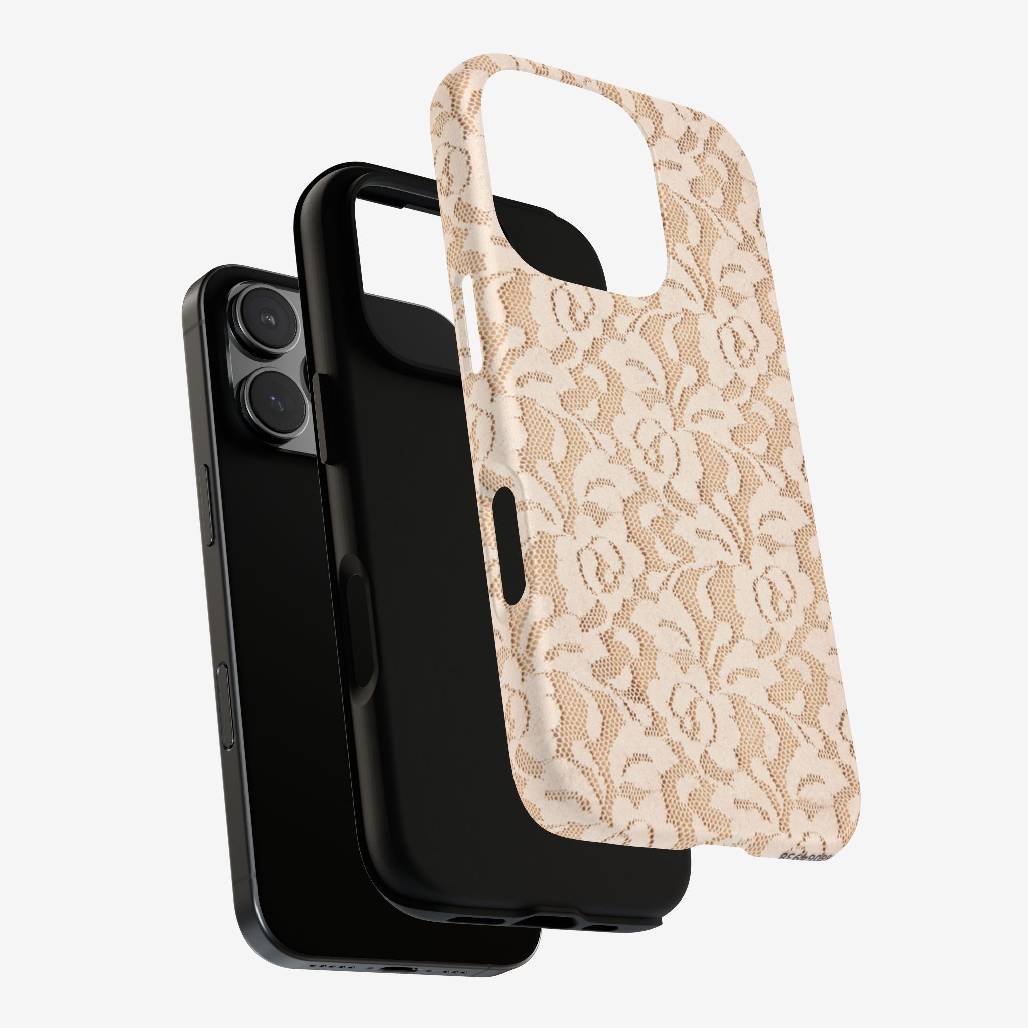 Coastal Toile Tough Case  Available For All iPhone Models