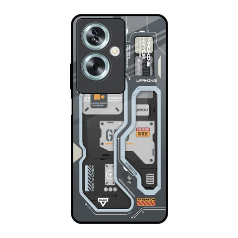 Retro Futuristic Glossy Case for Oppo A79 5G
