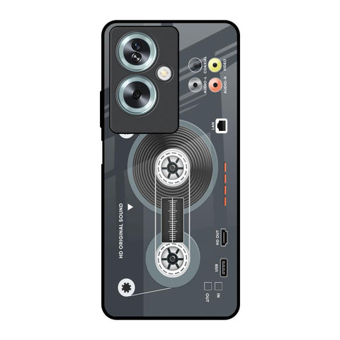 Retro Recorder Glossy Case for Oppo A79 5G