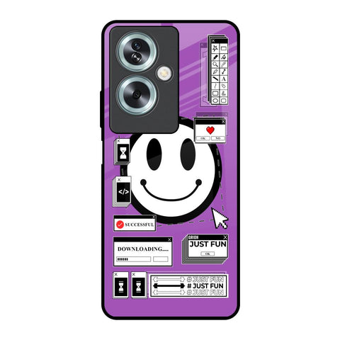 Code with Smile Glossy Case for Oppo A79 5G