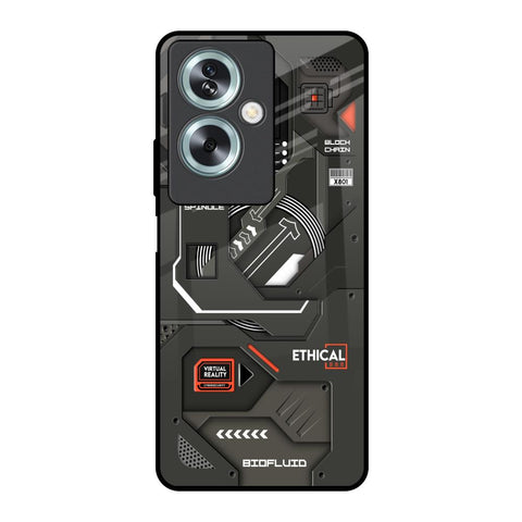 Tech Aesthetics Glossy Case for Oppo A79 5G