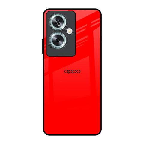 Blood Red Glossy Case for Oppo A79 5G