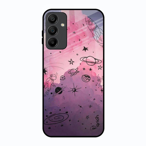 Space Doodles Glossy Case for Samsung Galaxy A15 5G