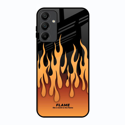 Fire Flame Glossy Case for Samsung Galaxy A15 5G
