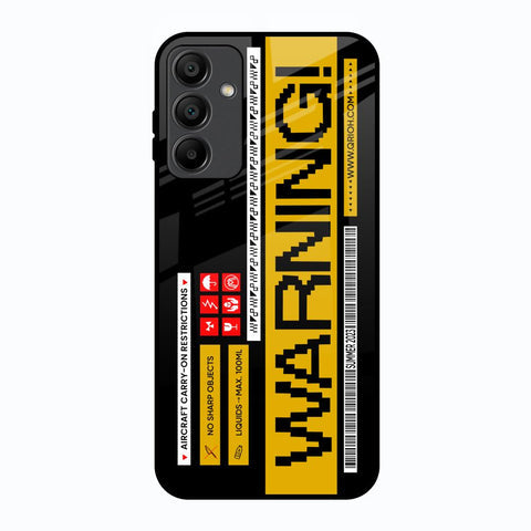 Aircraft Warning Glossy Case for Samsung Galaxy A15 5G