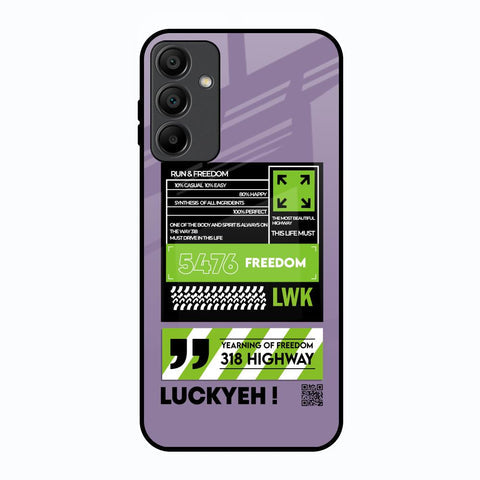 Run & Freedom Glossy Case for Samsung Galaxy A15 5G