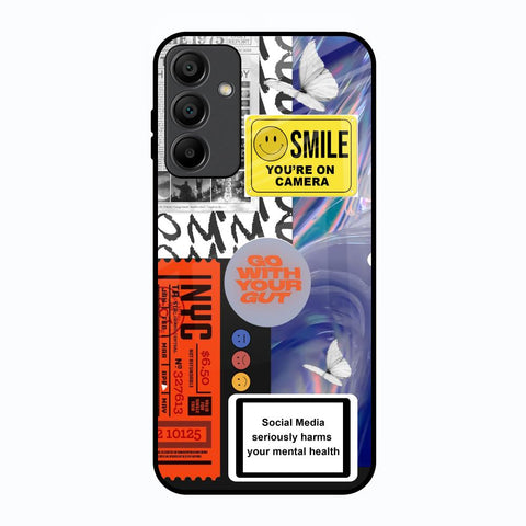 Smile for Camera Glossy Case for Samsung Galaxy A15 5G
