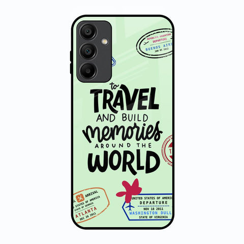 Travel Stamps Glossy Case for Samsung Galaxy A15 5G