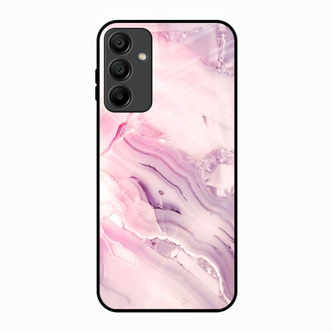 Diamond Pink Gradient Glossy Case For Samsung Galaxy A15 5G