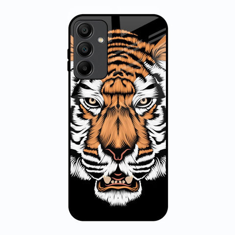 Angry Tiger Glossy Case For Samsung Galaxy A15 5G