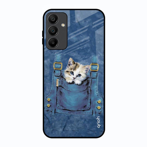 Kitty In Pocket Glossy Case For Samsung Galaxy A15 5G