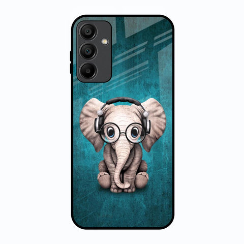Adorable Baby Elephant Glossy Case For Samsung Galaxy A15 5G