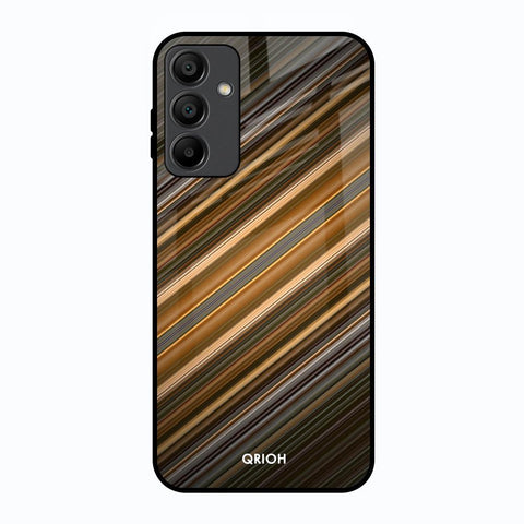Diagonal Slash Pattern Glossy Case for Samsung Galaxy A15 5G