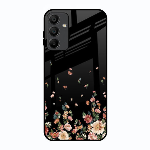 Floating Floral Print Glossy Case for Samsung Galaxy A15 5G