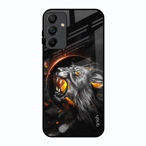 Aggressive Lion Glossy Case for Samsung Galaxy A15 5G